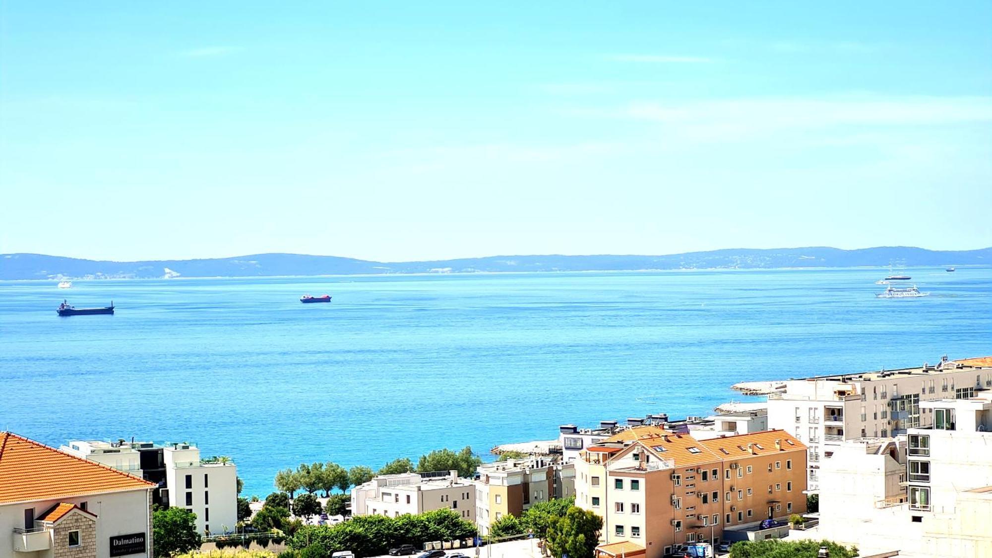 דירות ספליט Sea View Znjan מראה חיצוני תמונה